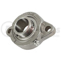 REPLACEMENT 2HOLE 1 INCH FLANGED STAINLESS STEEL AUGER BEARING FOR SALTDOGG SHPE SERIES SPREADERS