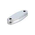 CHROMED ALUMINUM GAS PEDAL MOUNT