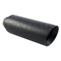 BLACK POWDER COATED 4.00 IN X 12.00 IN SLANTED DOUBLE WALL ID 2.25 IN