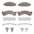 R1 74-81 Mercury Bobcat Front Ceramic Brake Pads and Hardware Kit
