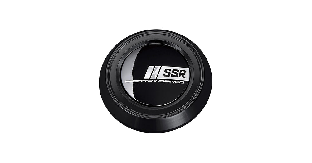 SSR Racing Sports Inspired Center Cap Aluminum A-Type Super Low - Black