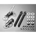 Cusco Body Pins For Hood Aluminum-Black, Universal