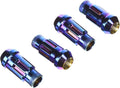 Wheel Mate Muteki SR48 Open End Locking Lug Nut Set of 4 - Red 12x1.50 48mm