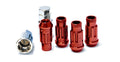 Wheel Mate Muteki SR48 Open End Locking Lug Nut Set of 4 - Orange 12x1.25 48mm **SPECIAL ORDER**
