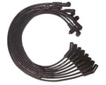 Moroso BB Ford 351C/390/429/460 135 Deg Boots Non-HEI Unsleeved Ultra Spark Plug Wire Set - Black