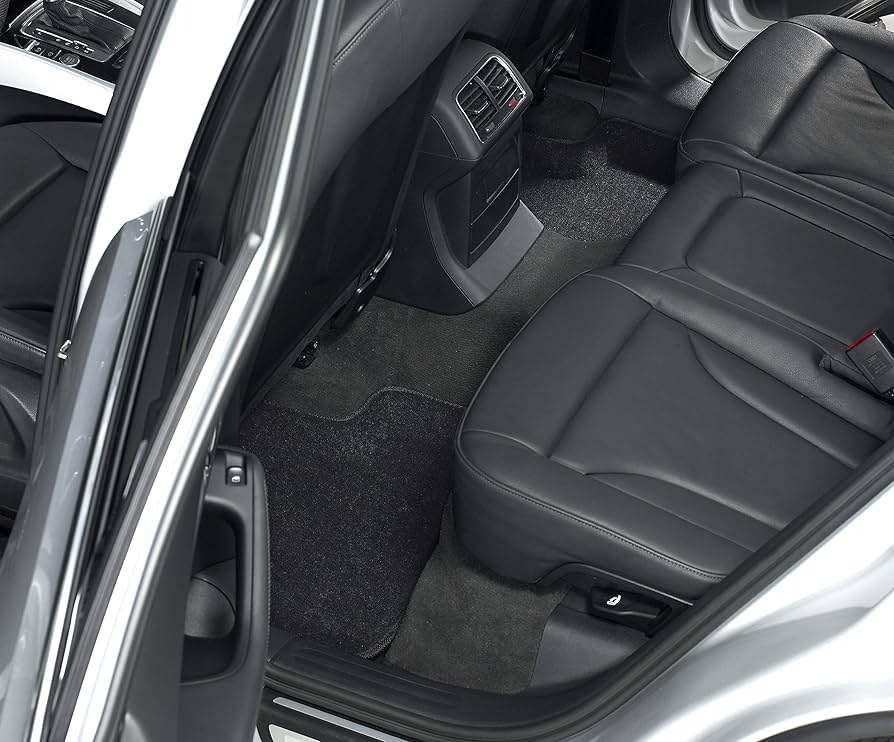 3D CLASSIC FLOOR MAT 2ND ROW BLACK