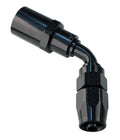 Fragola -6AN Pro-Flow x 60 Degree 3/8 EFI Quick Disconnect Hose End - Black