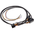 NAMZ Plug-N-Play Fender Tap Harness w/Saddlebag Pigtails (Run/Turn for Incandescent Bulbs Only)