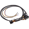 NAMZ Plug-N-Play Fender Tap Harness w/Saddlebag Pigtails (Run/Turn for Incandescent Bulbs Only)