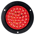 LED S/T/T 4' RED MV 9 LED CLEAR LEN
