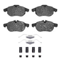R1 03-05 Saab 9-3 Front Semi Met Pads & Hardware Kit
