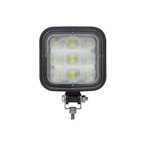 WORK LIGHT;3.9'X3.9';CURVED LENS;9