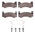 R1 69-76 Plymouth Fury Iii Front Ceramic Brake Pads and Hardware Kit