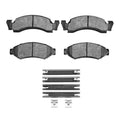 R1 1986-1993 Ford F-150 RWD Front R1 Semi Met Pads & Hardware Kit