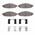 DFC 04-08 Chrysler Pacifica Front 4000 HybriDynamic Brake Pads and Hardware Kit