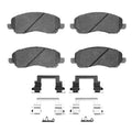 DFC 07-16 Chrysler Sebring Front 5000 Advanced Semi Metallic Brake Pads and Hardware Kit