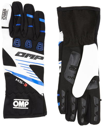 OMP KS-3 Gloves Yellow/Black - Size L