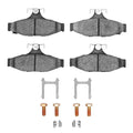 R1 1985-1997 Chevrolet Corvette Rear R1 Optimum OE Pads & Hardware Kit