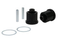 Beam axle - rear bushings 2 Bushings 2 Tubes 2 Washers Install Guide Grease