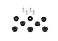 Control arm - upper inner bushing 8 Bushings 4 Tubes Grease