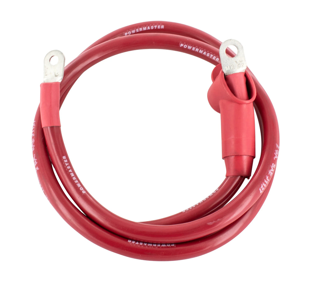 ALT CHARGE WIRE 2G 4 FT W/2 5/16 EYELETS