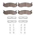 R1 1996-2006 Hummer H1 Front R1 Semi Met Pads & Hardware Kit