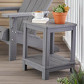 DELUXE SIDE TABLEGRAY