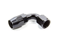 Fragola -10AN x 90 Degree Power Flow Hose End - Black