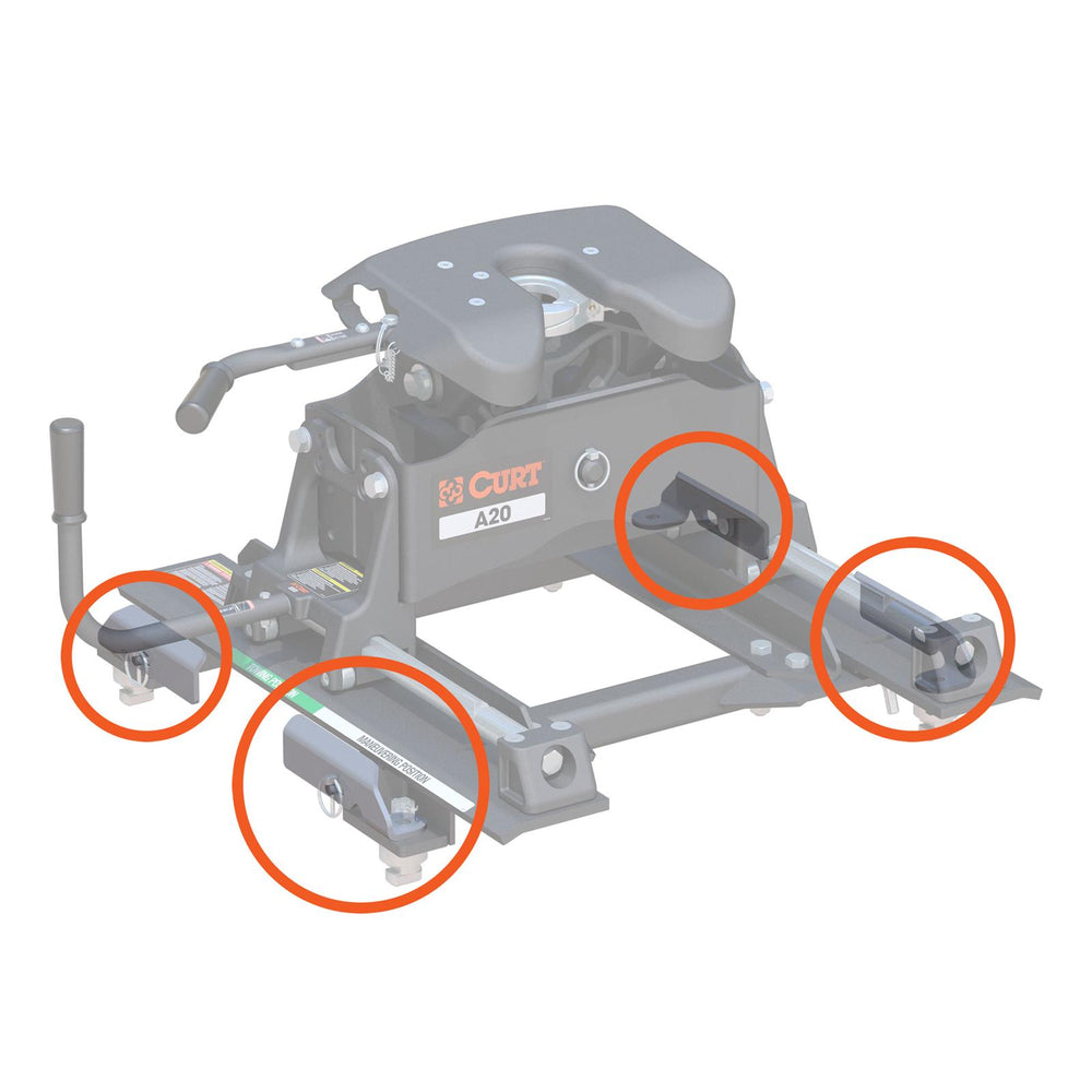 REPLACEMENT 5TH WHEEL PUCK SYSTEM H