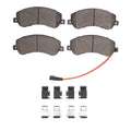 R1 10-17 Volkswagen AMAROK (Mexico) Front Semi Met Pads & Hardware Kit