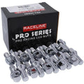 Raceline 12x1.25 1.1in Chrome Lug Bolts (Set of 20)