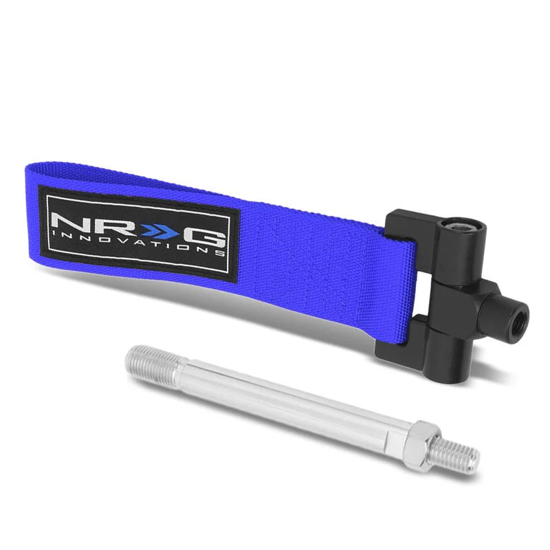 NRG Bolt-In Tow Strap Blue - Scion Fr-S 2012+ / Subaru BRZ 2012+ (5000lb. Limit)