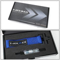 NRG Bolt-In Tow Strap Blue- BMW E30 (5000lb. Limit)