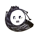 Moroso SB Ford 351W 135 Plug HEI Unsleeved Ultra Spark Plug Wire Set - Black