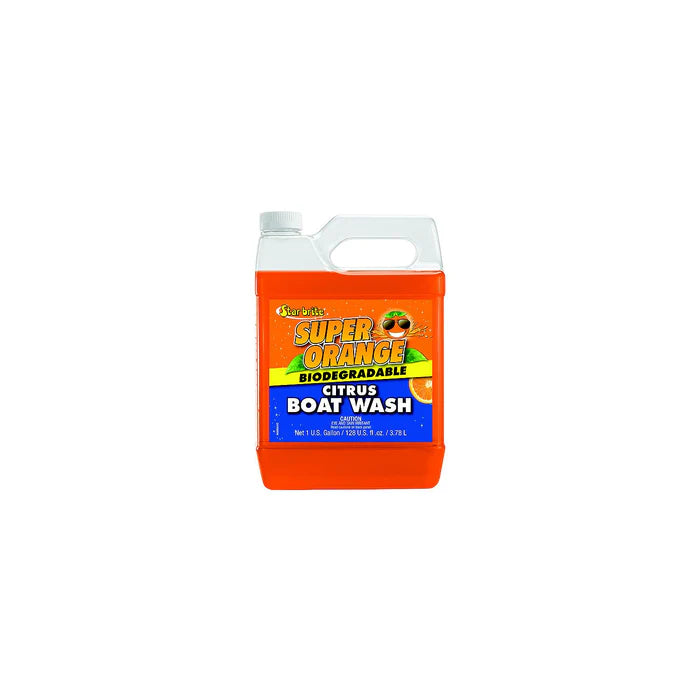 SUPER ORANGE CITRUS BOAT WASH GAL.