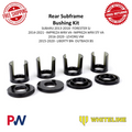 Whiteline 2014+ Subaru WRX Rear Subframe Mount Insert Bushing Kit