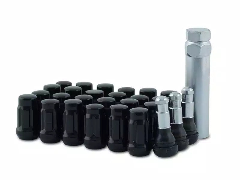 5 LUG KIT(20 LUGS TOTAL)CLOSED END SPLINE INSTALL KITSBLK SPLINE CONICAL 1/2IN20RH CLOSED