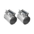 Exhaust Coupler Clamps 2-1/2 SS 2pk