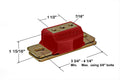 Energy Suspension 82-02 Chevrolet Camaro / 82-02 Pontiac Firebird Red Transmission Mount