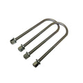 MaxTrac Rear U-Bolts for 3in/4in Lift Blocks - 13.00in x 3.310in x 9/16in - Set of 4