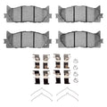 DFC 07-17 Toyota Camry Front 4000 HybriDynamic Brake Pads and Hardware Kit