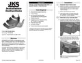 ~(4 lbs. 14X8X6)~ Rear Trackbar Skid-Brace System  JK