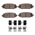 R1 18-25 Jeep Wrangler Rear Ceramic Pads & Hardware Kit