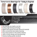 King Engine Bearings Chrysler Jeep V8 287 4.7L (Size +1.0mm) Connecting Rod Bearing Set