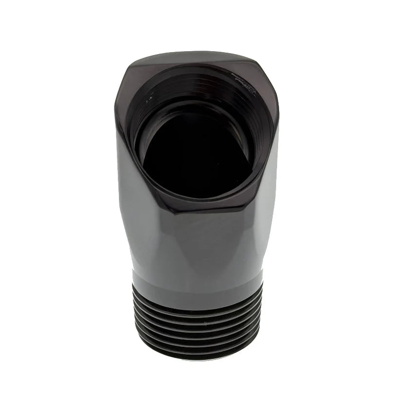 45 DEG. ADAPTER 1 NPT BLACK