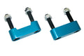 Moroso Ford (w/9in Ring Gear) U-Joint Girdle - Light Blue Anodized - Set