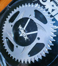 Vortex Racing Aluminum Rear Sprocket 420 49 Tooth- Silver