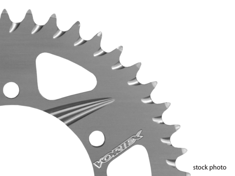 Vortex Racing Aluminum Rear Sprocket 415 55 Tooth- Silver