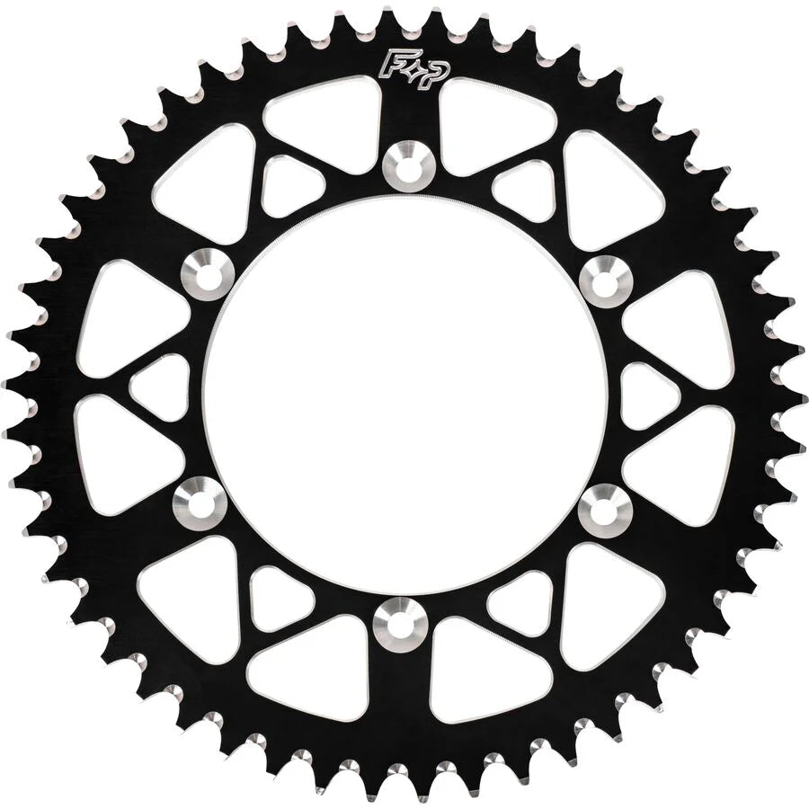 Vortex Racing Aluminum Rear Sprocket 420 52 Tooth- Silver
