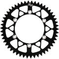 Vortex Racing Aluminum Rear Sprocket 420 52 Tooth- Silver